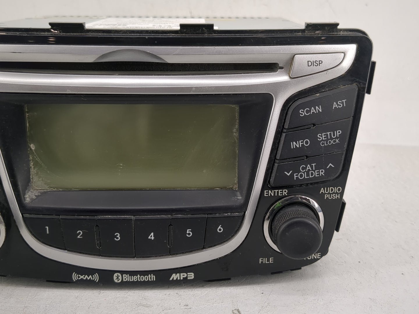 2012 Hyundai Accent Radio AM FM Cd Player Receiver Replacement P/N:96170-1R150GU Fits OEM Used Auto Parts - Oemusedautoparts