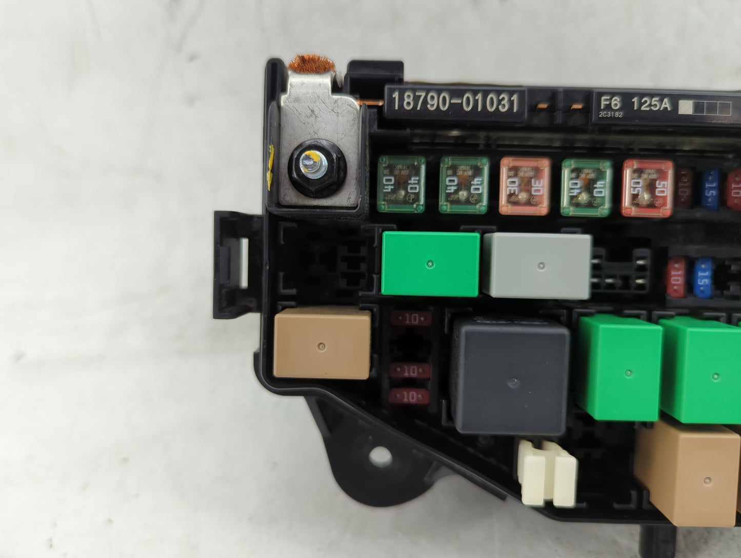 2012-2013 Hyundai Accent Fusebox Fuse Box Panel Relay Module P/N:91221 1R513 912211R472 Fits Fits 2012 2013 OEM Used Auto Pa