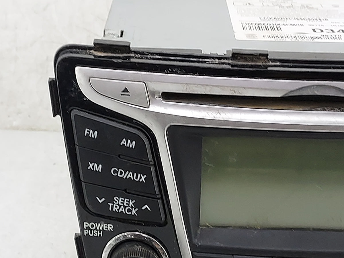 2012-2014 Hyundai Accent Radio AM FM Cd Player Receiver Replacement P/N:961701R150GU PA710RBLSBT_GU Fits 2012 2013 2014 OEM 