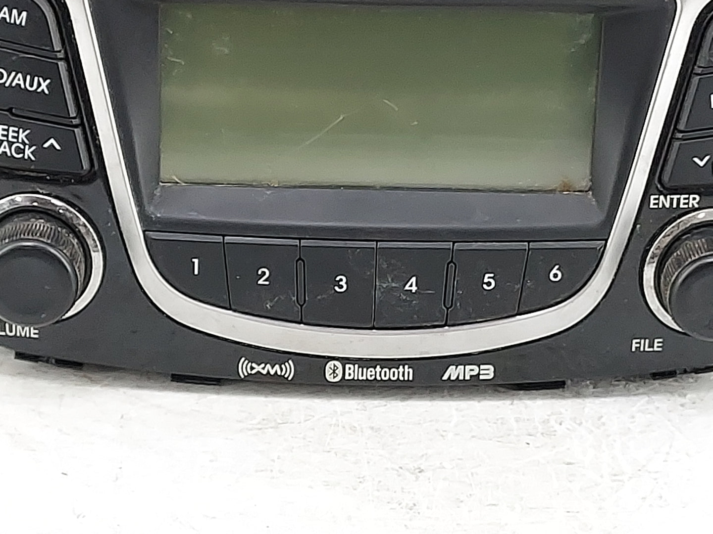 2012-2014 Hyundai Accent Radio AM FM Cd Player Receiver Replacement P/N:961701R150GU PA710RBLSBT_GU Fits Fits 2012 2013 2014