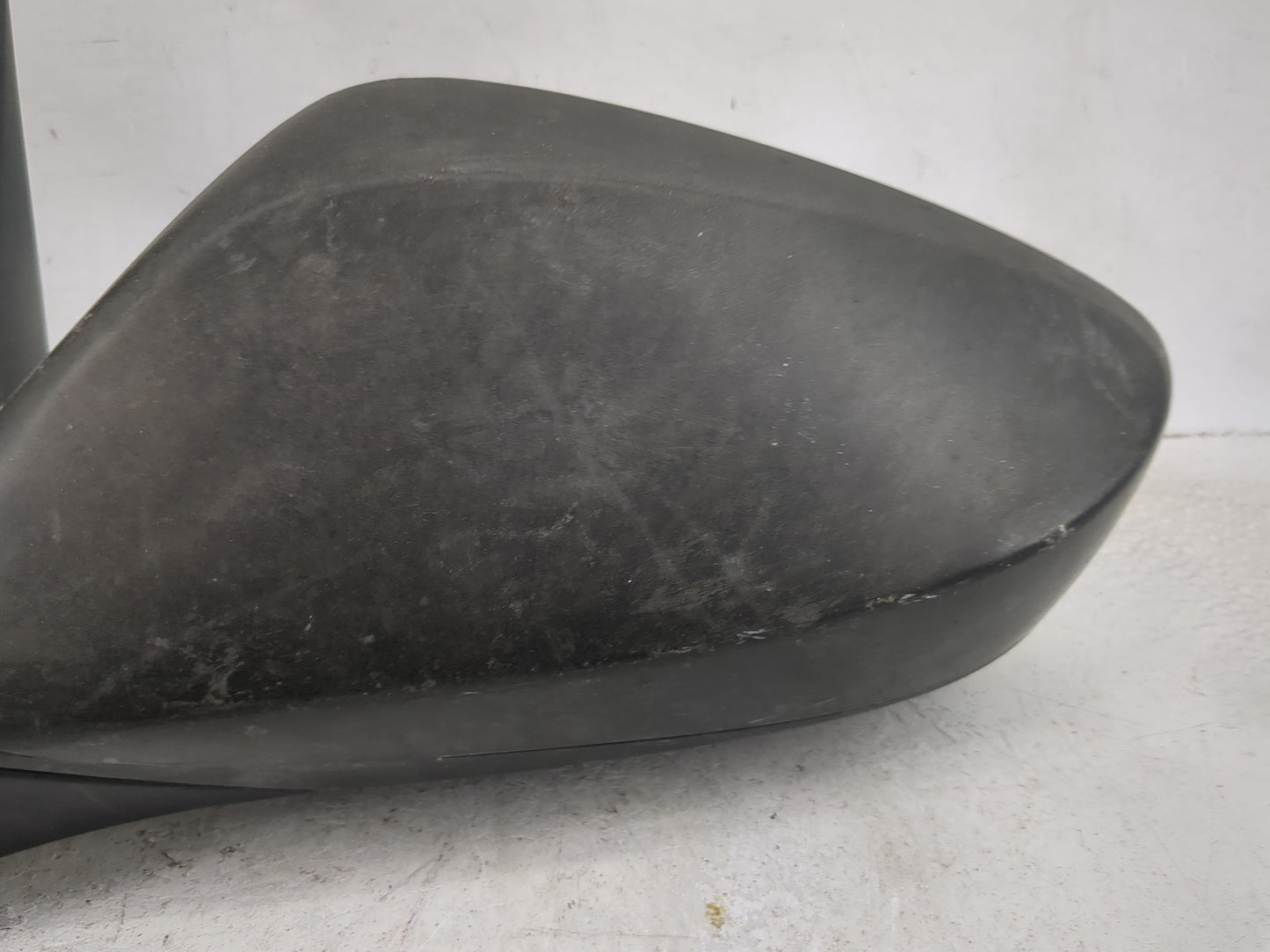 2012-2014 Hyundai Accent Driver Left Side View Manual Door Mirror Black - Oemusedautoparts1.com