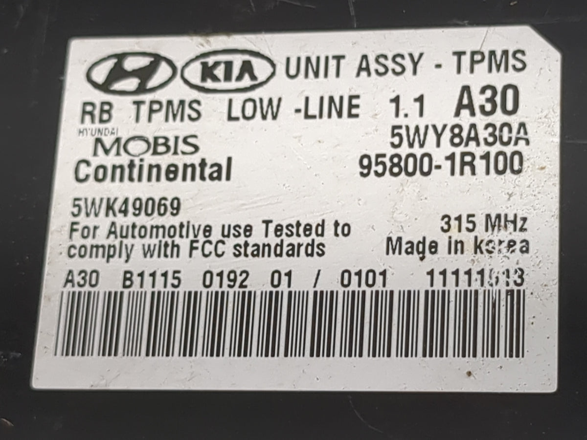 2012-2014 Hyundai Accent Suspension Control Module - Oemusedautoparts1.com