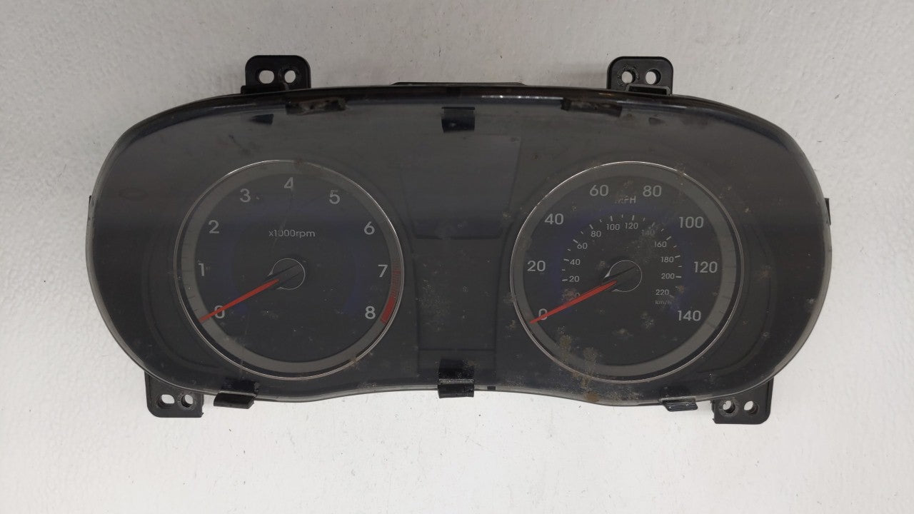 2012-2013 Hyundai Accent Instrument Cluster Speedometer Gauges P/N:94001-1R000 94001-1R020 Fits Fits 2012 2013 OEM Used Auto