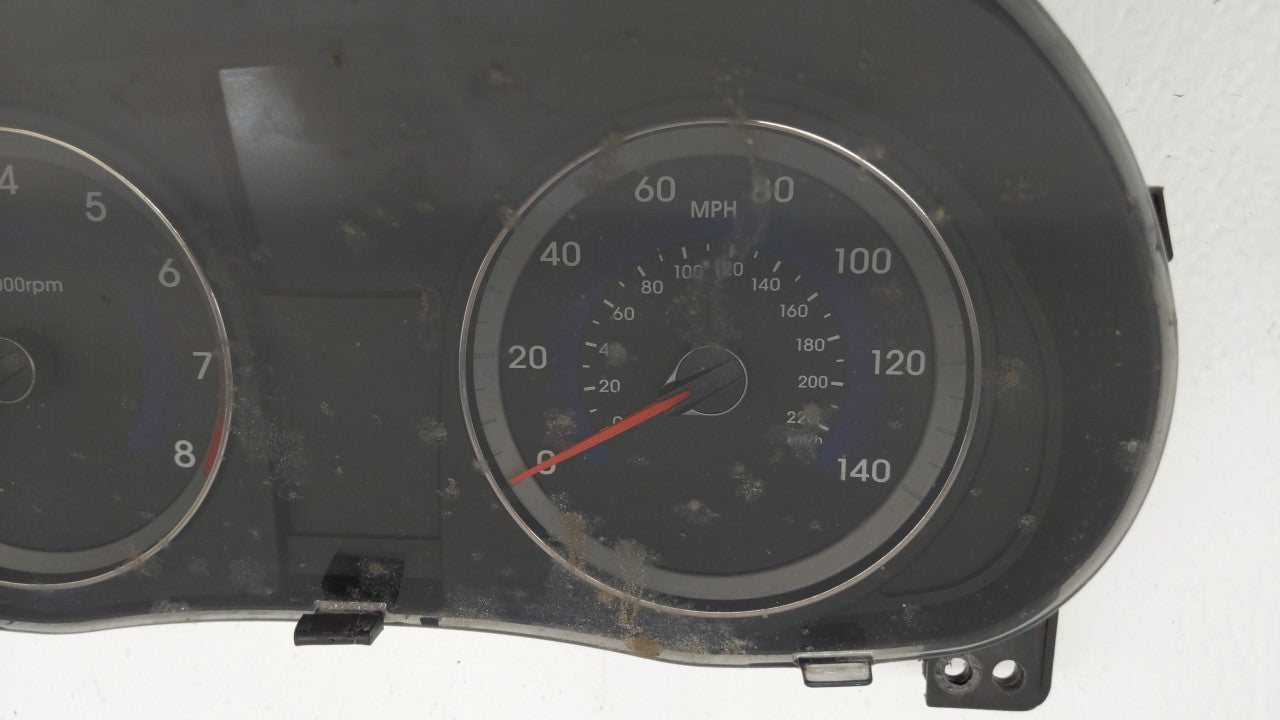 2012-2013 Hyundai Accent Instrument Cluster Speedometer Gauges P/N:94001-1R000 94001-1R020 Fits Fits 2012 2013 OEM Used Auto