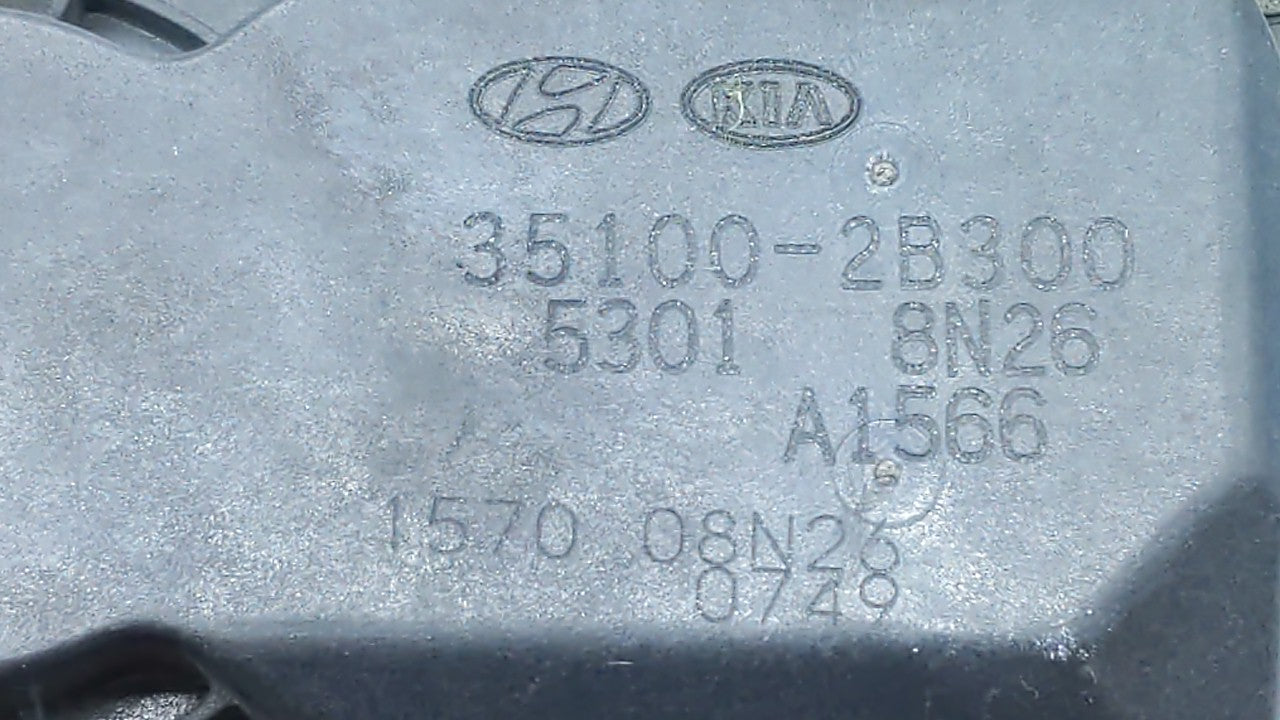 2012-2019 Hyundai Accent Throttle Body P/N:5302-1S02 35100-2B300 Fits Fits 2012 2013 2014 2015 2016 2017 2018 2019 OEM Used 