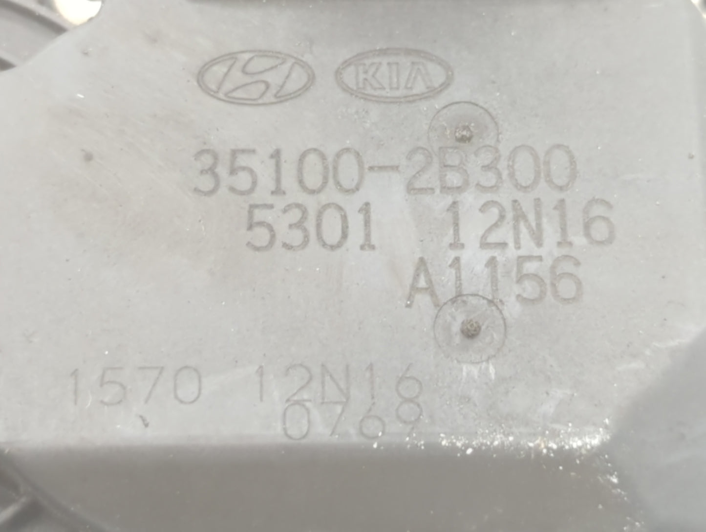 2012-2019 Hyundai Accent Throttle Body P/N:5301 12N16 35100-2B300 Fits Fits 2012 2013 2014 2015 2016 2017 2018 2019 OEM Used
