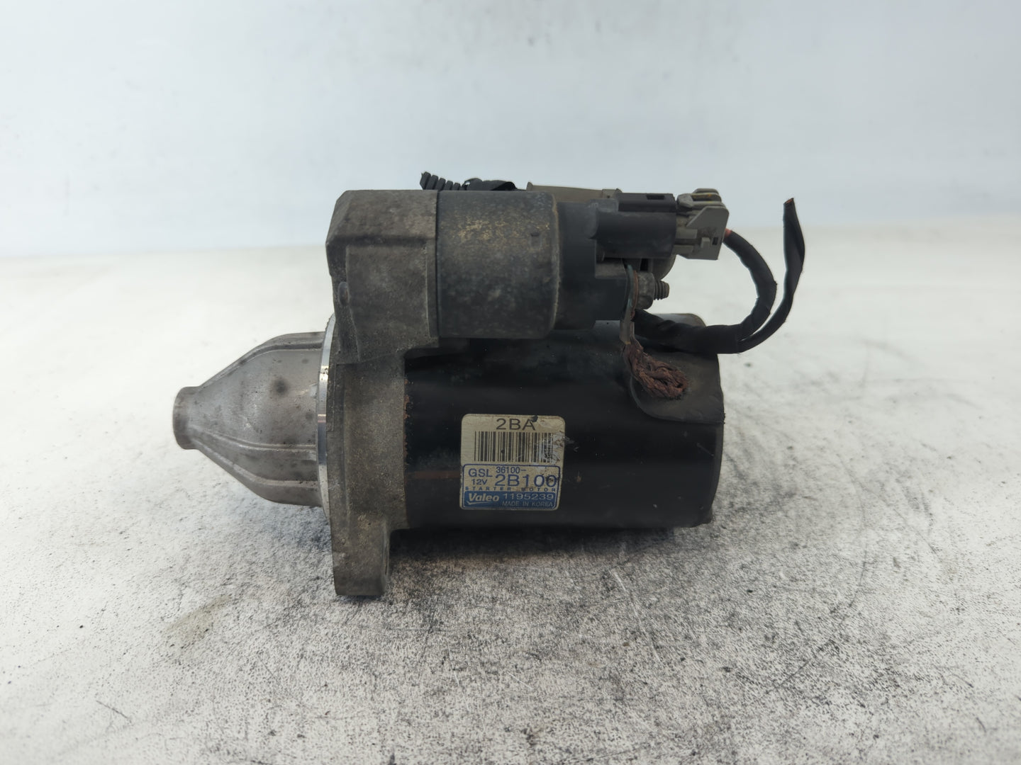 2012-2017 Hyundai Accent Car Starter Motor Solenoid OEM P/N:36100-2B100 Fits Fits 2012 2013 2014 2015 2016 2017 OEM Used Aut