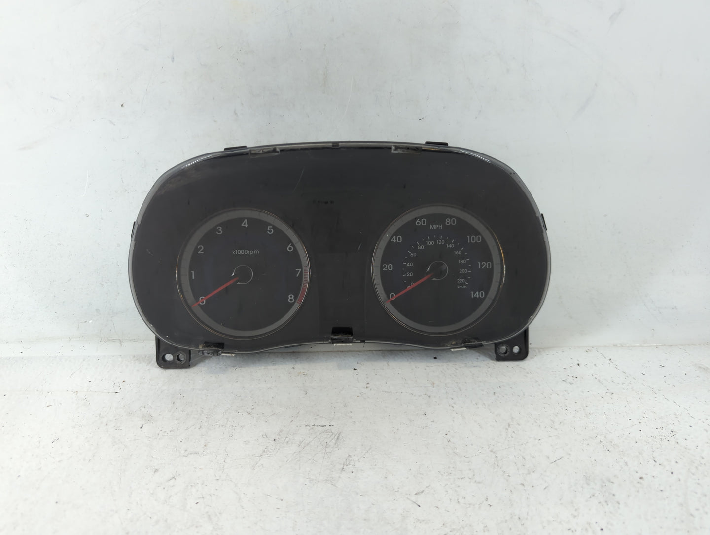 2012-2013 Hyundai Accent Instrument Cluster Speedometer Gauges P/N:94001-1R000 Fits Fits 2012 2013 OEM Used Auto Parts - Oem