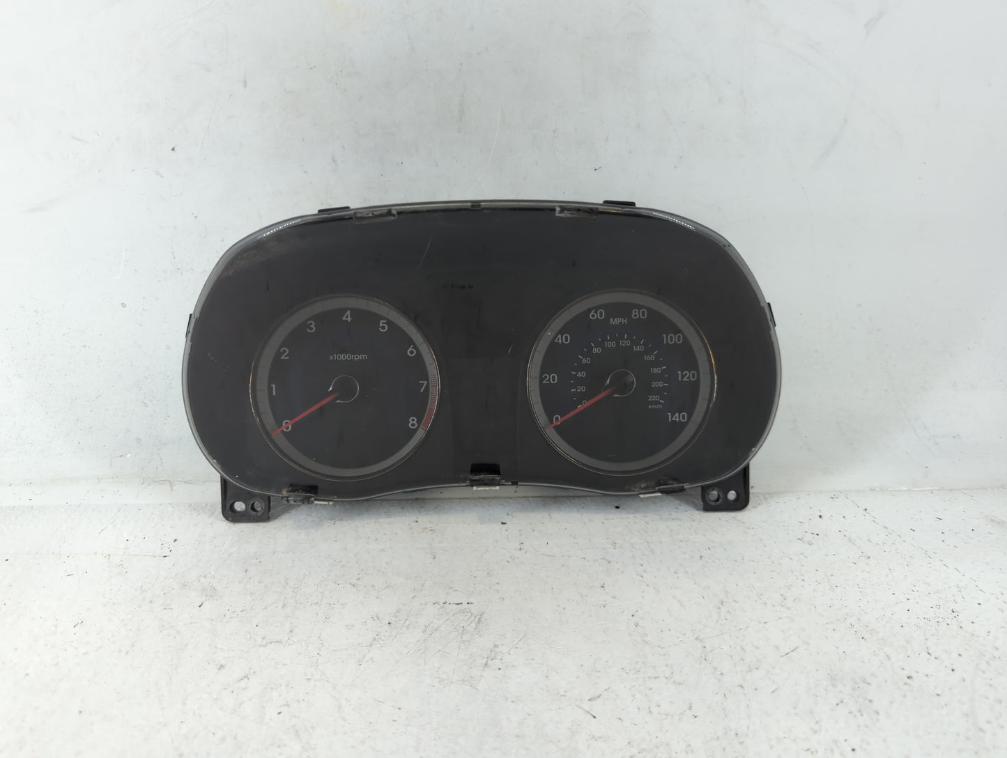 2012-2013 Hyundai Accent Instrument Cluster Speedometer Gauges P/N:94001-1R000 Fits Fits 2012 2013 OEM Used Auto Parts - Oem