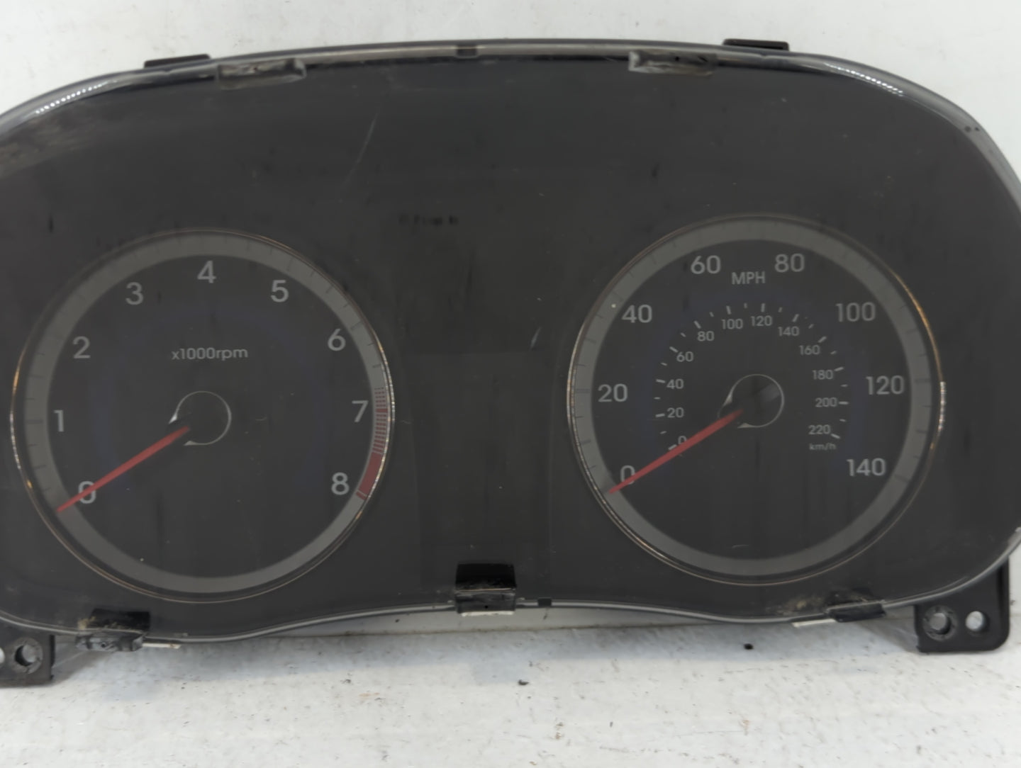 2012-2013 Hyundai Accent Instrument Cluster Speedometer Gauges P/N:94001-1R000 Fits Fits 2012 2013 OEM Used Auto Parts - Oem