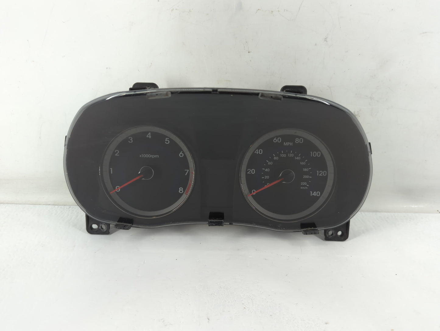 2012-2013 Hyundai Accent Instrument Cluster Speedometer Gauges P/N:94001-1R020 Fits Fits 2012 2013 OEM Used Auto Parts - Oem