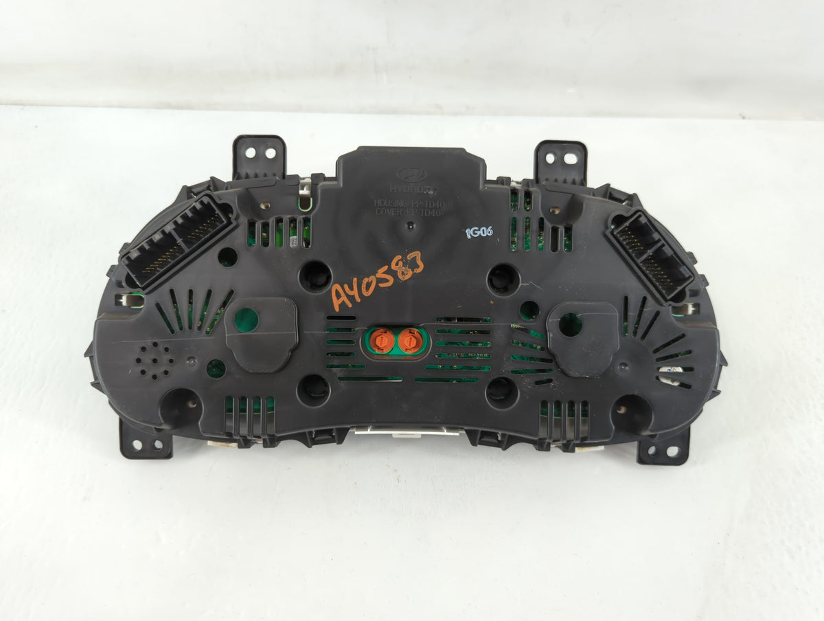 2012-2013 Hyundai Accent Instrument Cluster Speedometer Gauges P/N:94001-1R020 Miles: Fits Fits 2012 2013 OEM Used Auto Part