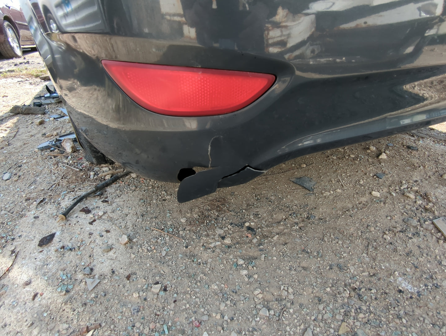 2012-2017 Hyundai Accent Rear Bumper Assembly Oem - Oemusedautoparts1.com