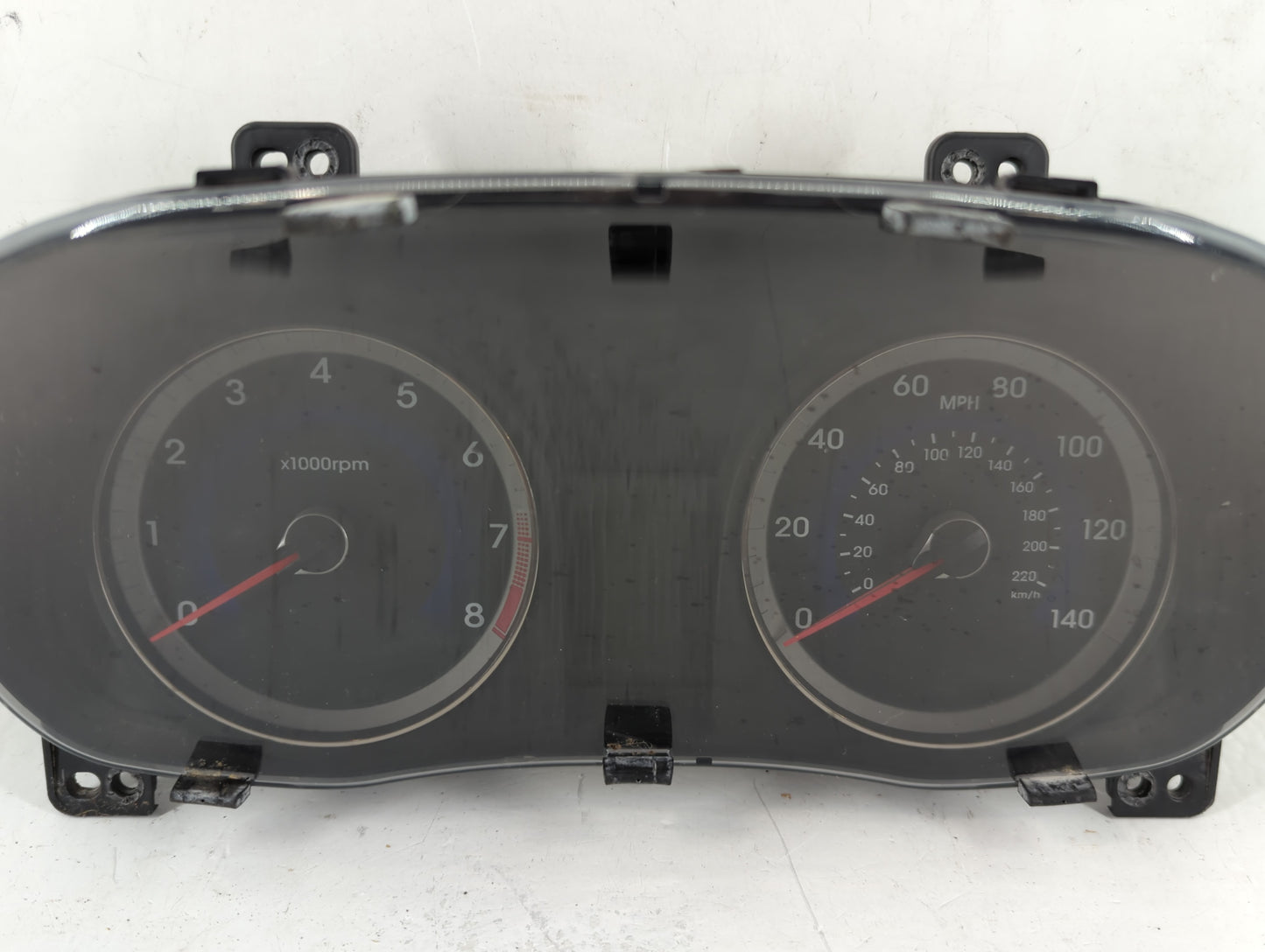 2012-2014 Hyundai Accent Instrument Cluster Speedometer Gauges P/N:94001-1R000 Fits Fits 2012 2013 2014 OEM Used Auto Parts 