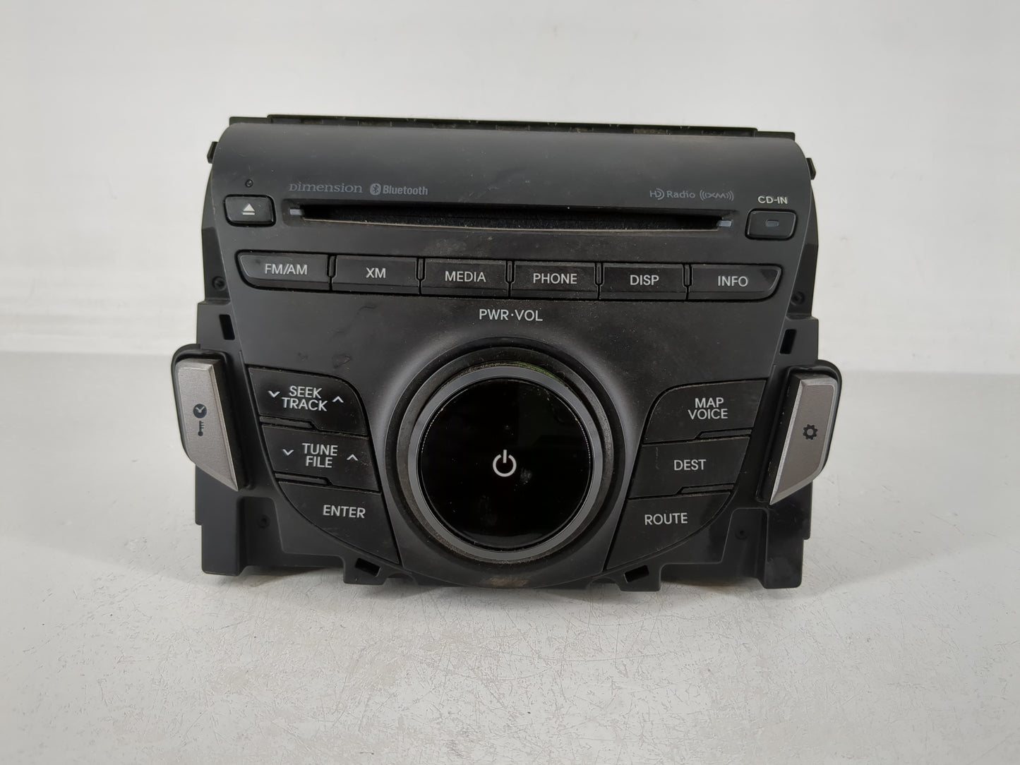 2012-2013 Hyundai Azera Radio AM FM Cd Player Receiver Replacement P/N:96560-3V4504X Fits Fits 2012 2013 OEM Used Auto Parts