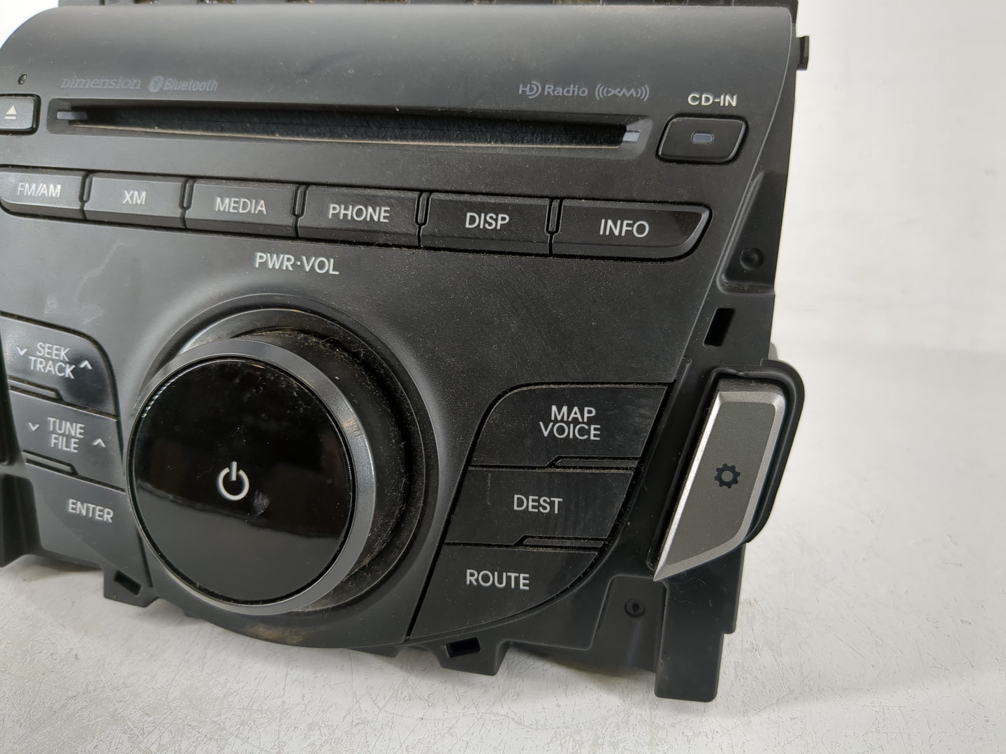 2012-2013 Hyundai Azera Radio AM FM Cd Player Receiver Replacement P/N:96560-3V4504X Fits Fits 2012 2013 OEM Used Auto Parts