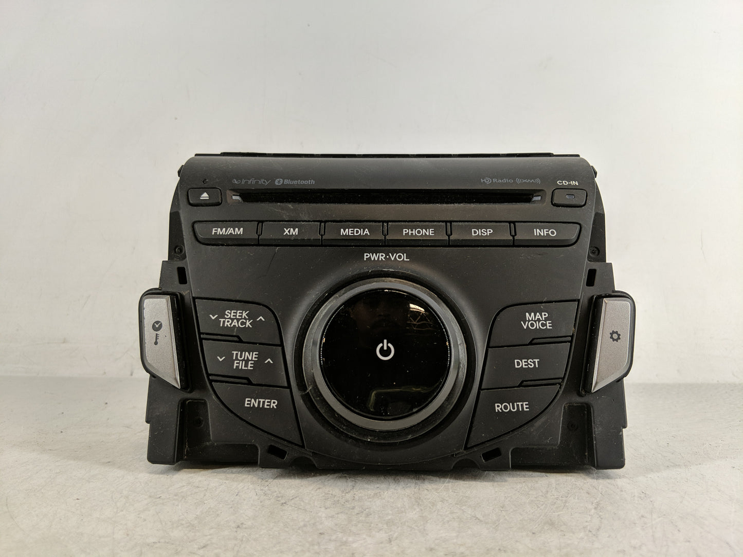 2012-2013 Hyundai Azera Radio AM FM Cd Player Receiver Replacement P/N:96560-3V4004X Fits Fits 2012 2013 OEM Used Auto Parts