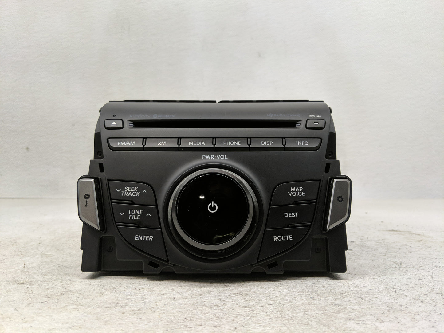 2012-2013 Hyundai Azera Radio AM FM Cd Player Receiver Replacement P/N:96560-3V4004X Fits Fits 2012 2013 OEM Used Auto Parts