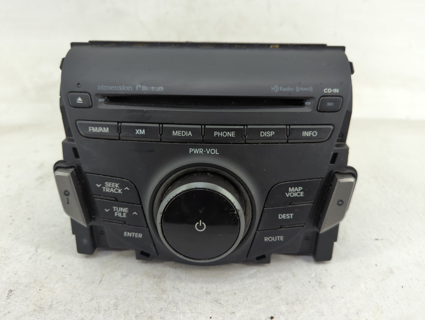 2012-2013 Hyundai Azera Radio AM FM Cd Player Receiver Replacement P/N:96560-3V4504X Fits Fits 2012 2013 OEM Used Auto Parts