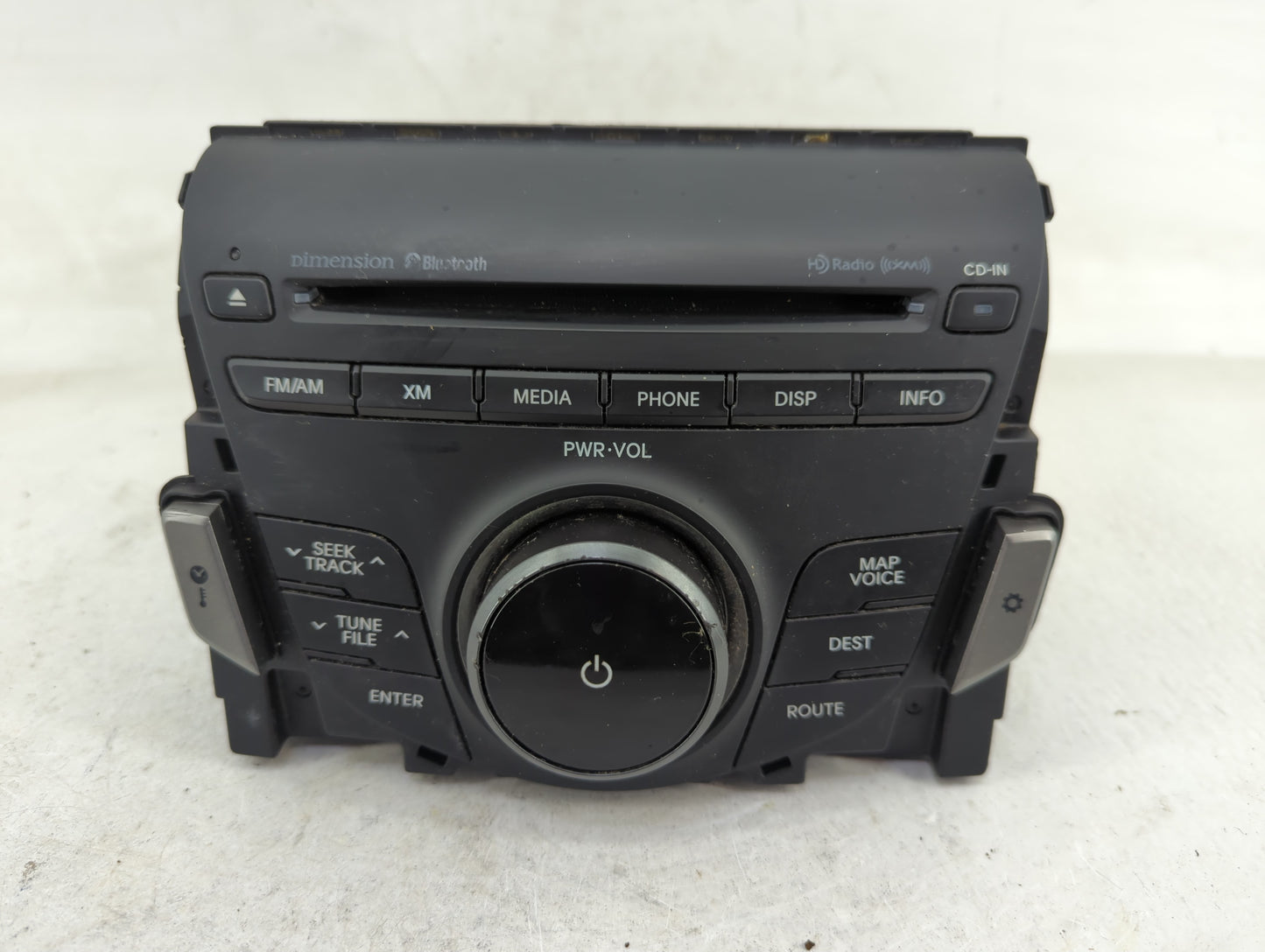 2012-2013 Hyundai Azera Radio AM FM Cd Player Receiver Replacement P/N:96560-3V4504X Fits Fits 2012 2013 OEM Used Auto Parts