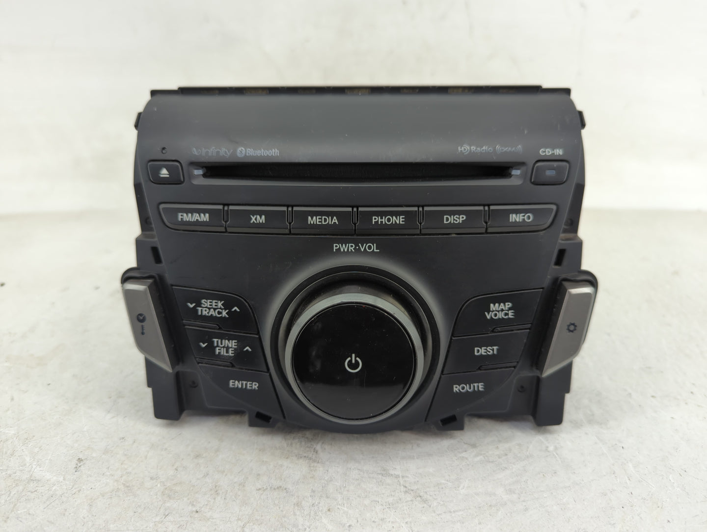 2012-2013 Hyundai Azera Radio AM FM Cd Player Receiver Replacement P/N:96560-3V4004X Fits Fits 2012 2013 OEM Used Auto Parts