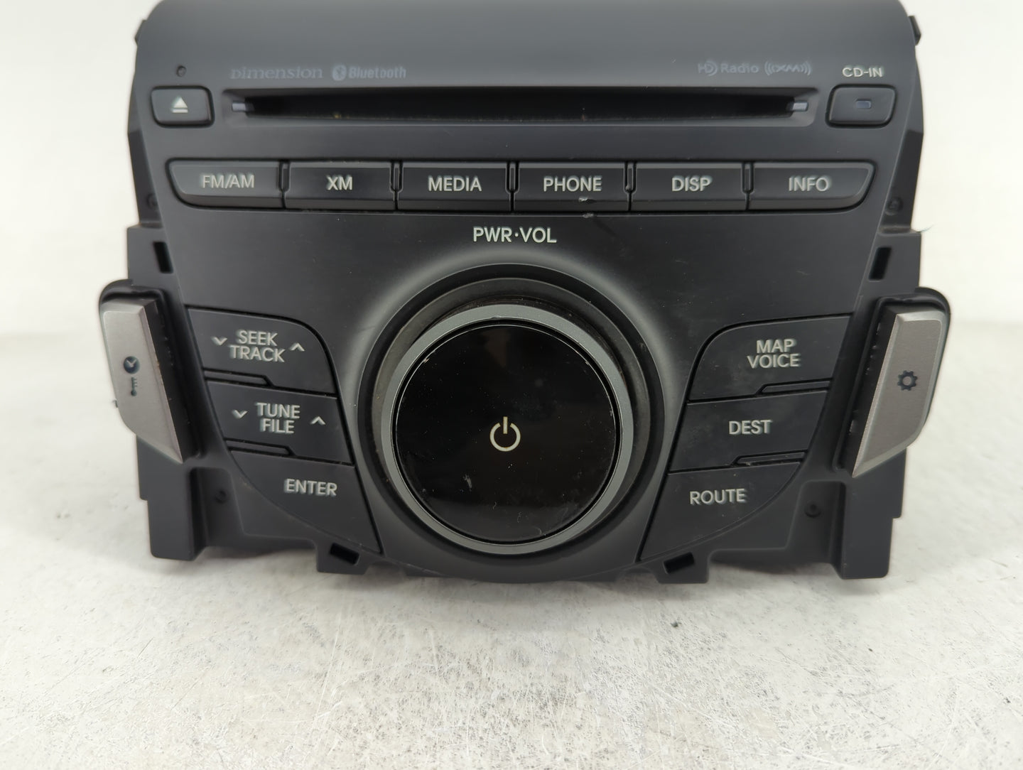 2012-2013 Hyundai Azera Radio AM FM Cd Player Receiver Replacement P/N:96560-3V4504X Fits Fits 2012 2013 OEM Used Auto Parts