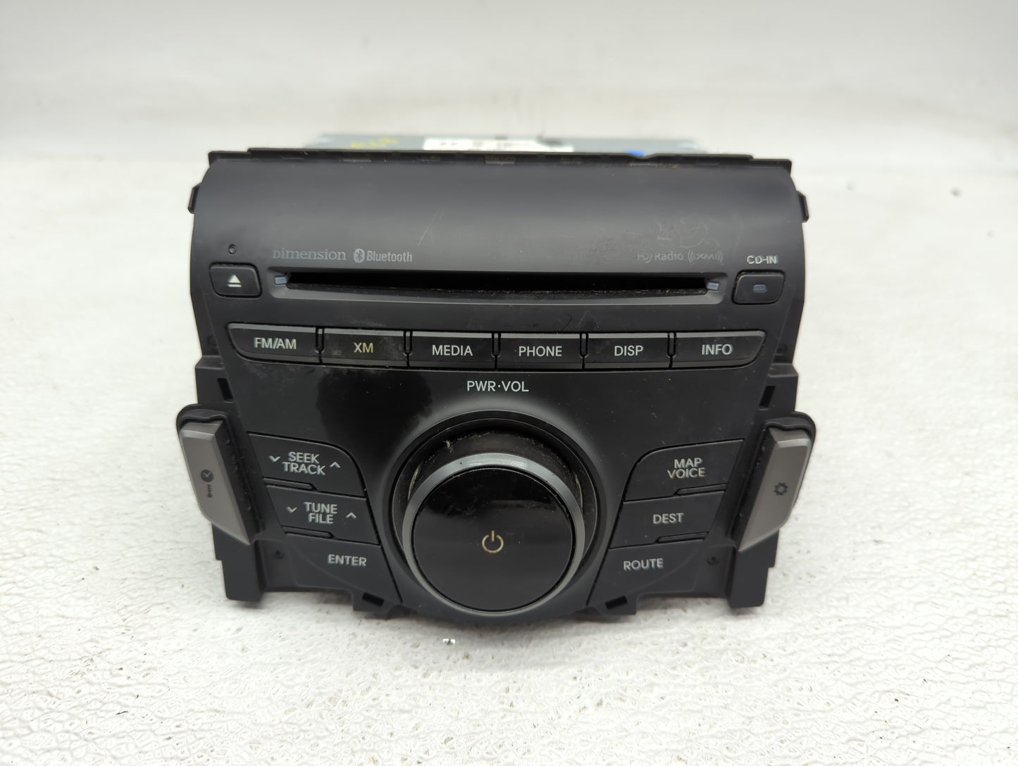 2012-2013 Hyundai Azera Radio AM FM Cd Player Receiver Replacement P/N:96560-3V4504X Fits Fits 2012 2013 OEM Used Auto Parts