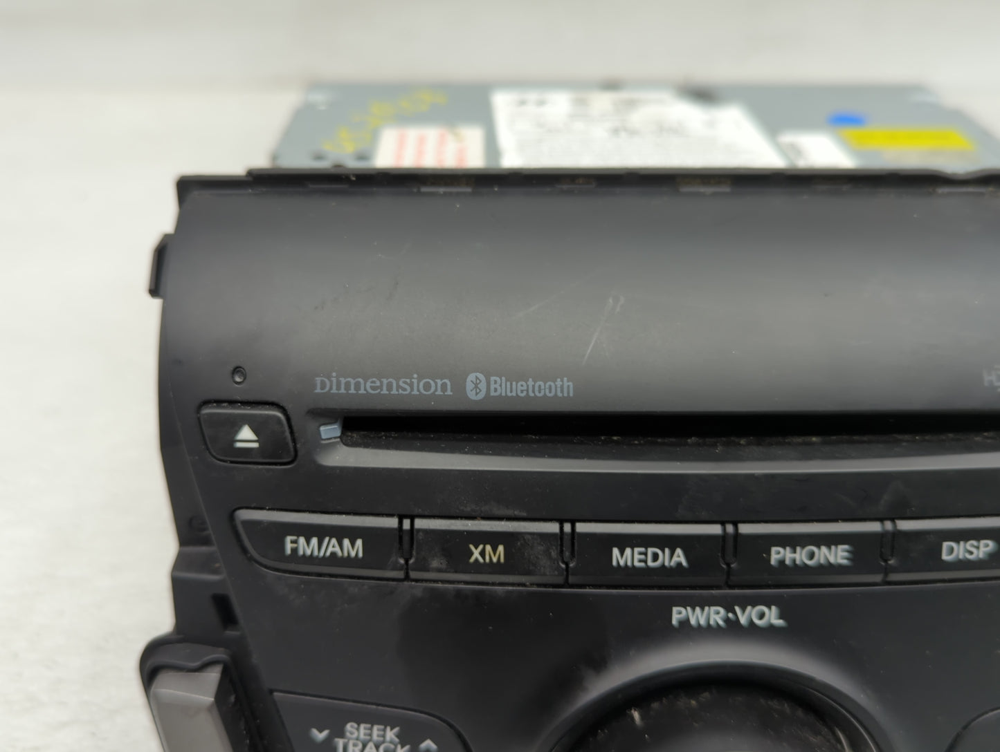 2012-2013 Hyundai Azera Radio AM FM Cd Player Receiver Replacement P/N:96560-3V4504X Fits Fits 2012 2013 OEM Used Auto Parts