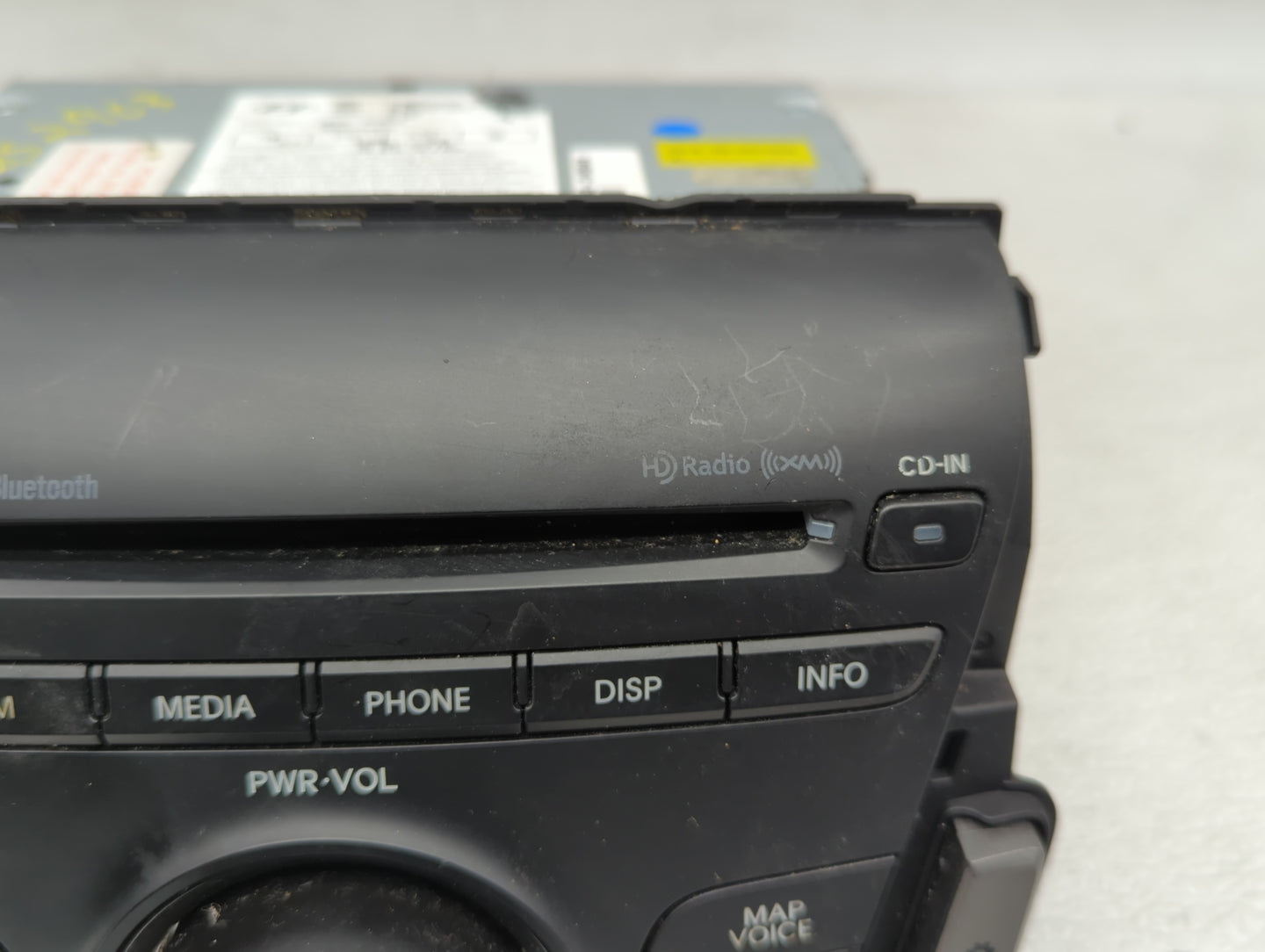 2012-2013 Hyundai Azera Radio AM FM Cd Player Receiver Replacement P/N:96560-3V4504X Fits Fits 2012 2013 OEM Used Auto Parts