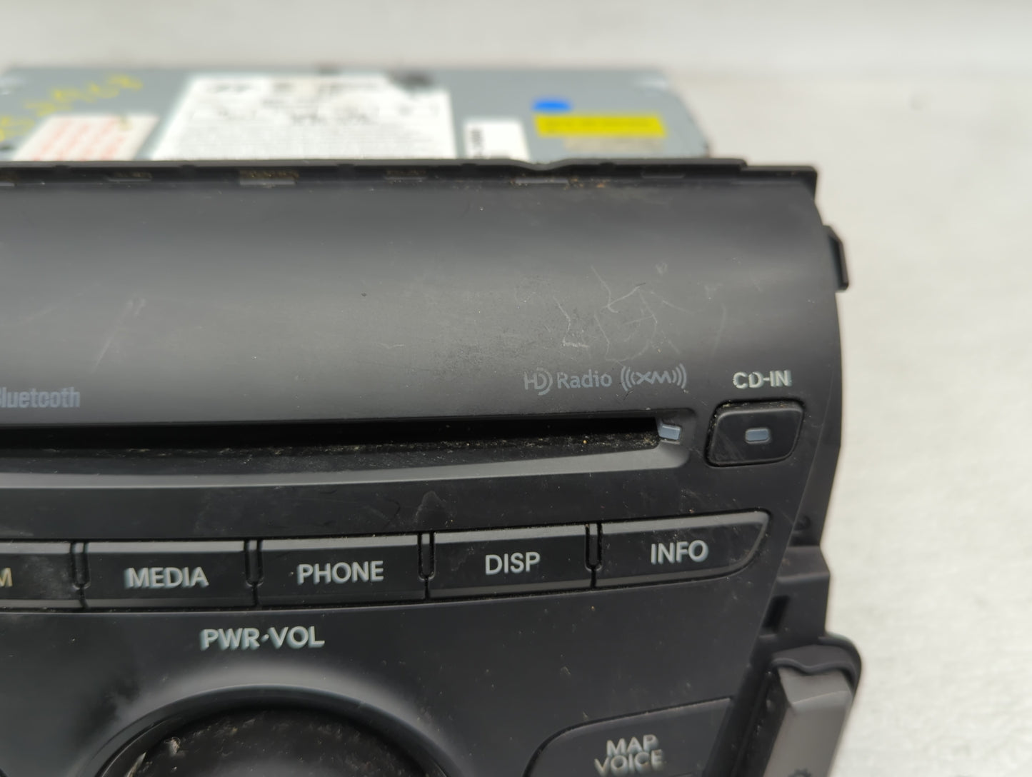 2012-2013 Hyundai Azera Radio AM FM Cd Player Receiver Replacement P/N:96560-3V4504X Fits Fits 2012 2013 OEM Used Auto Parts