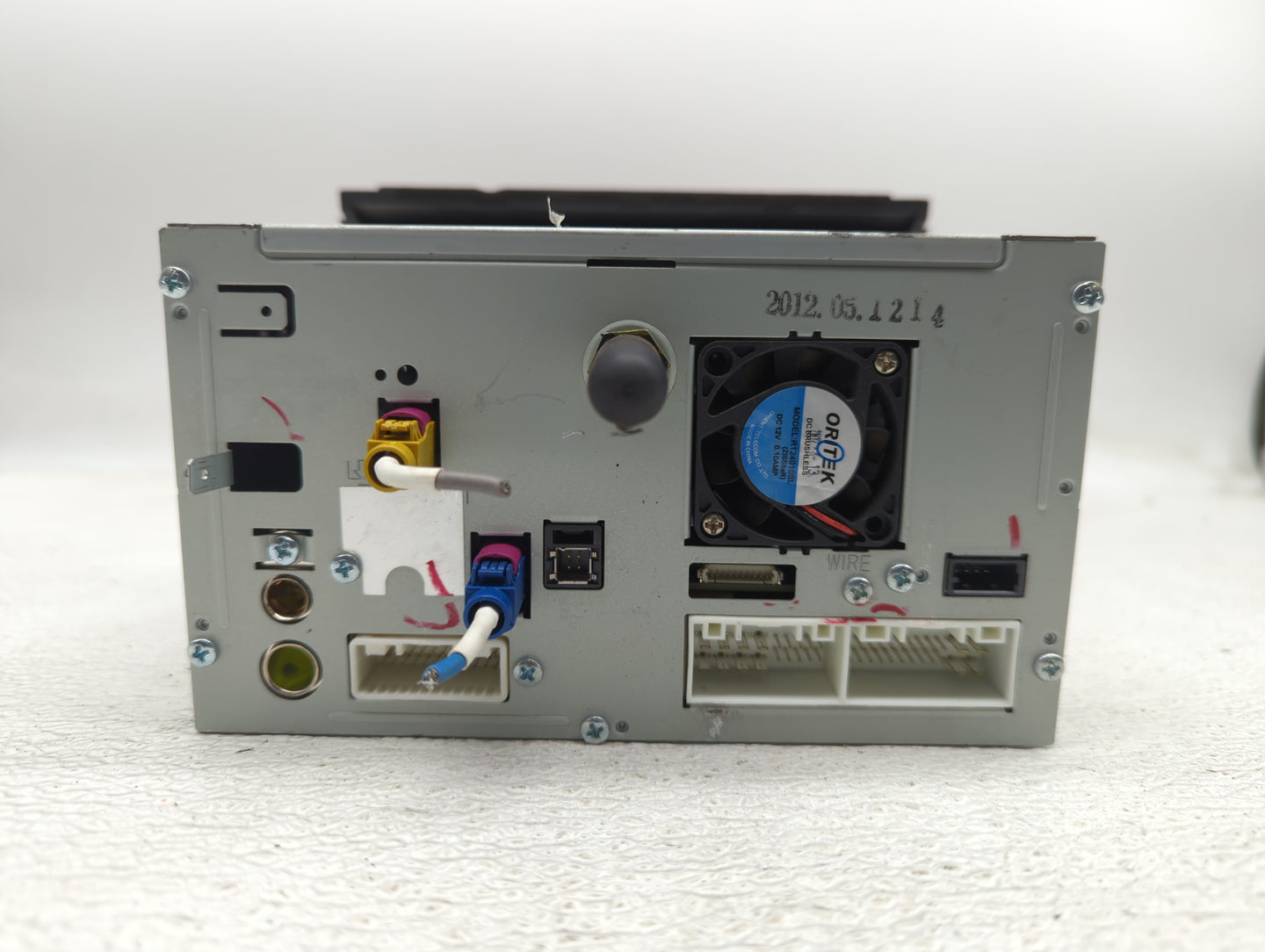 2012-2013 Hyundai Azera Radio AM FM Cd Player Receiver Replacement P/N:96560-3V4504X Fits Fits 2012 2013 OEM Used Auto Parts