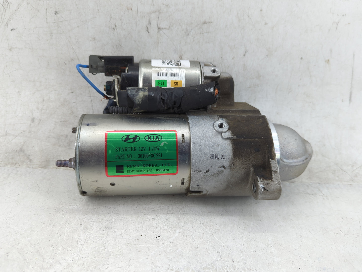 2012-2014 Hyundai Azera Car Starter Motor Solenoid OEM P/N:36100-3C221 Fits Fits 2012 2013 2014 2015 2016 OEM Used Auto Part