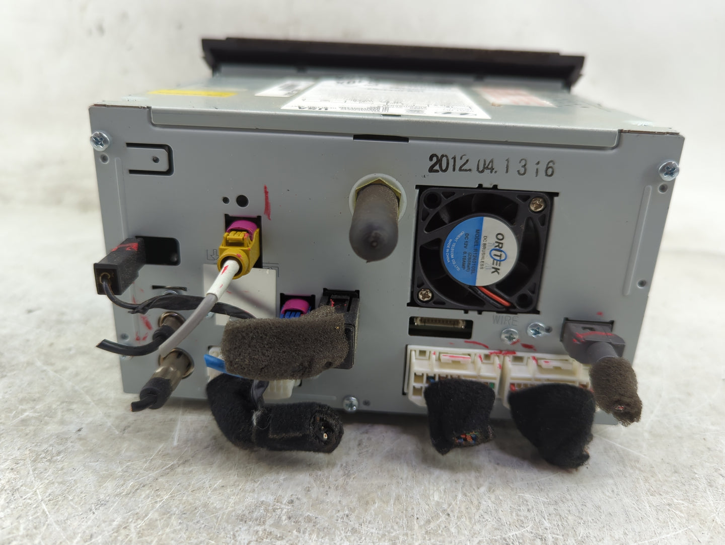 2012-2013 Hyundai Azera Radio AM FM Cd Player Receiver Replacement P/N:96560-3V4004X AN240HGANA4X Fits Fits 2012 2013 OEM Us