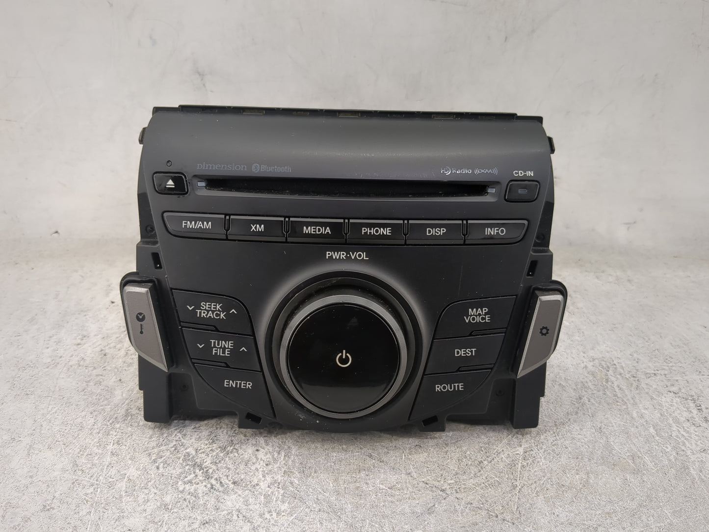 2012-2013 Hyundai Azera Radio AM FM Cd Player Receiver Replacement P/N:96560-3V4504X AN241HGAN4X Fits Fits 2012 2013 OEM Use