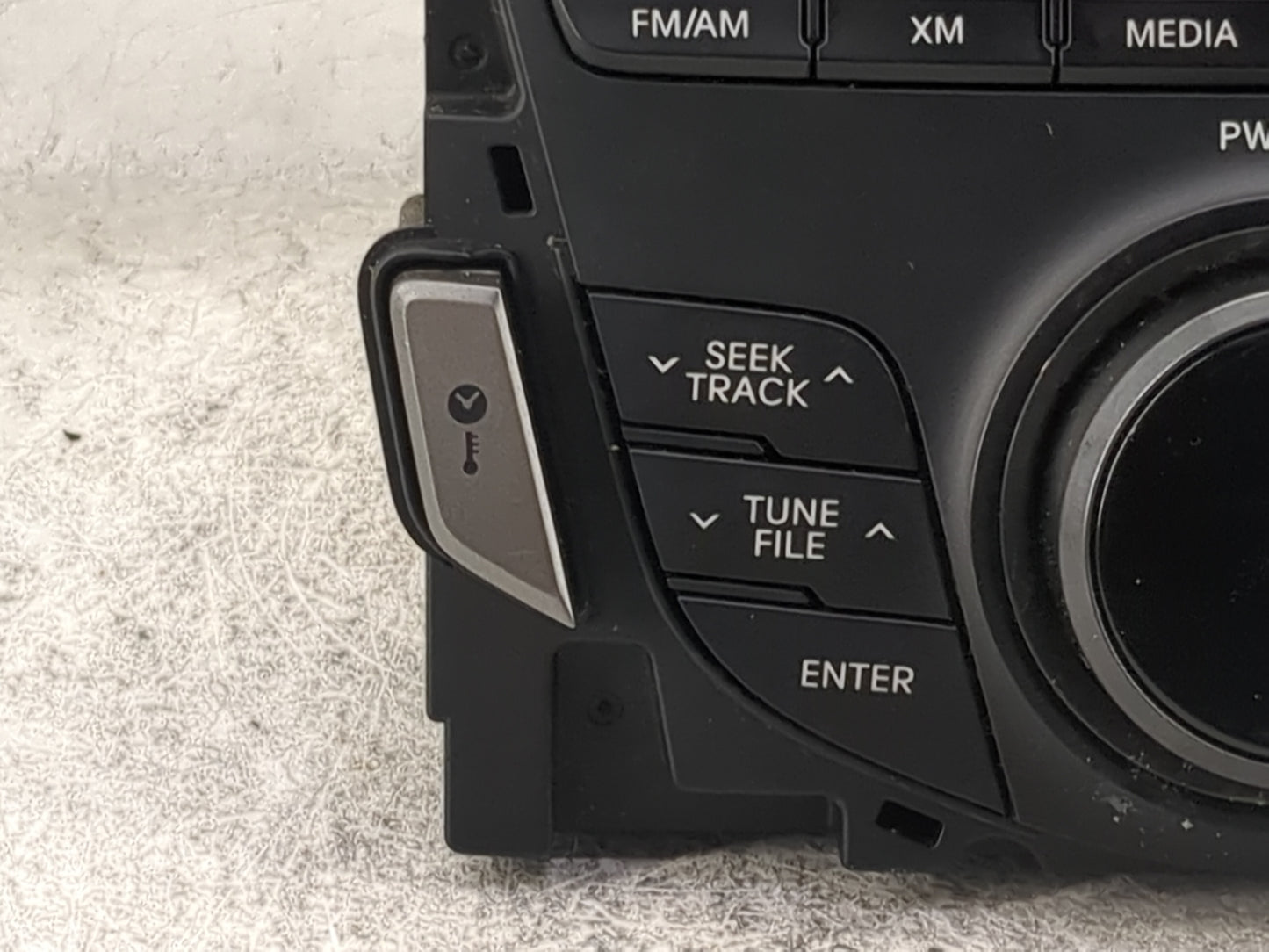 2012-2013 Hyundai Azera Radio AM FM Cd Player Receiver Replacement P/N:96560-3V4504X AN241HGAN4X Fits Fits 2012 2013 OEM Use