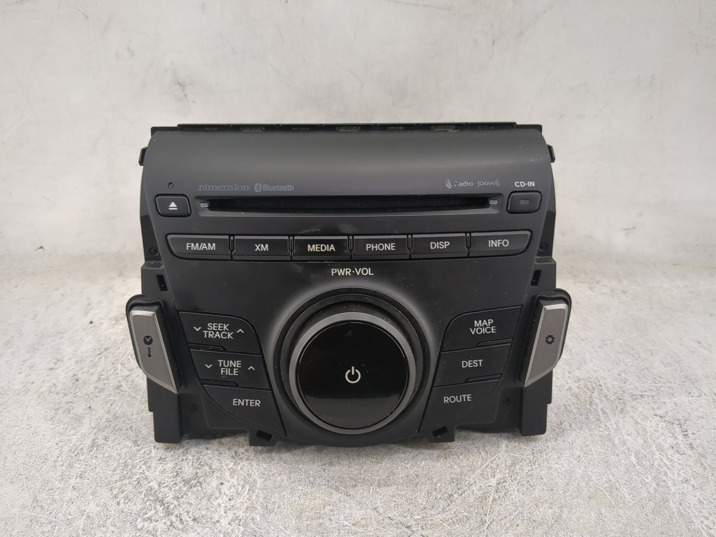 2012-2013 Hyundai Azera Radio AM FM Cd Player Receiver Replacement P/N:96560-3V4504X AN241HGAN4X Fits Fits 2012 2013 OEM Use