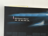 2012 Hyundai Azera Owners Manual Book Guide OEM Used Auto Parts - Oemusedautoparts1.com