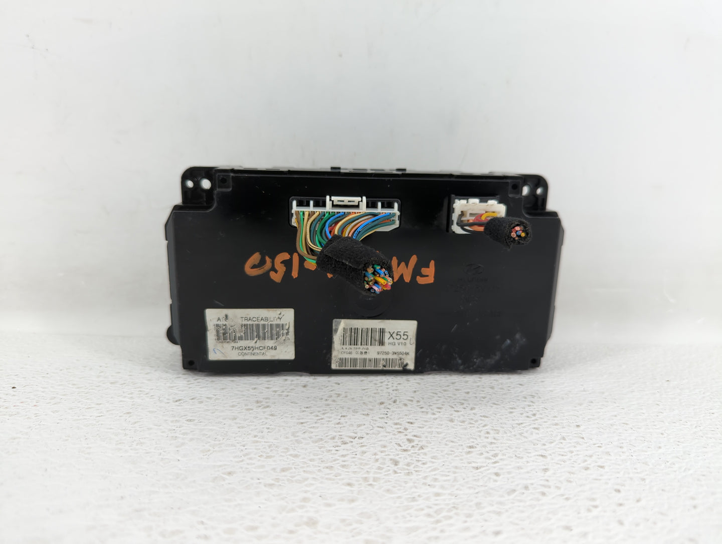 2012-2013 Hyundai Azera Climate Control Module Temperature AC/Heater Replacement P/N:97250-3V5504X 97250-3V551 Fits Fits 201