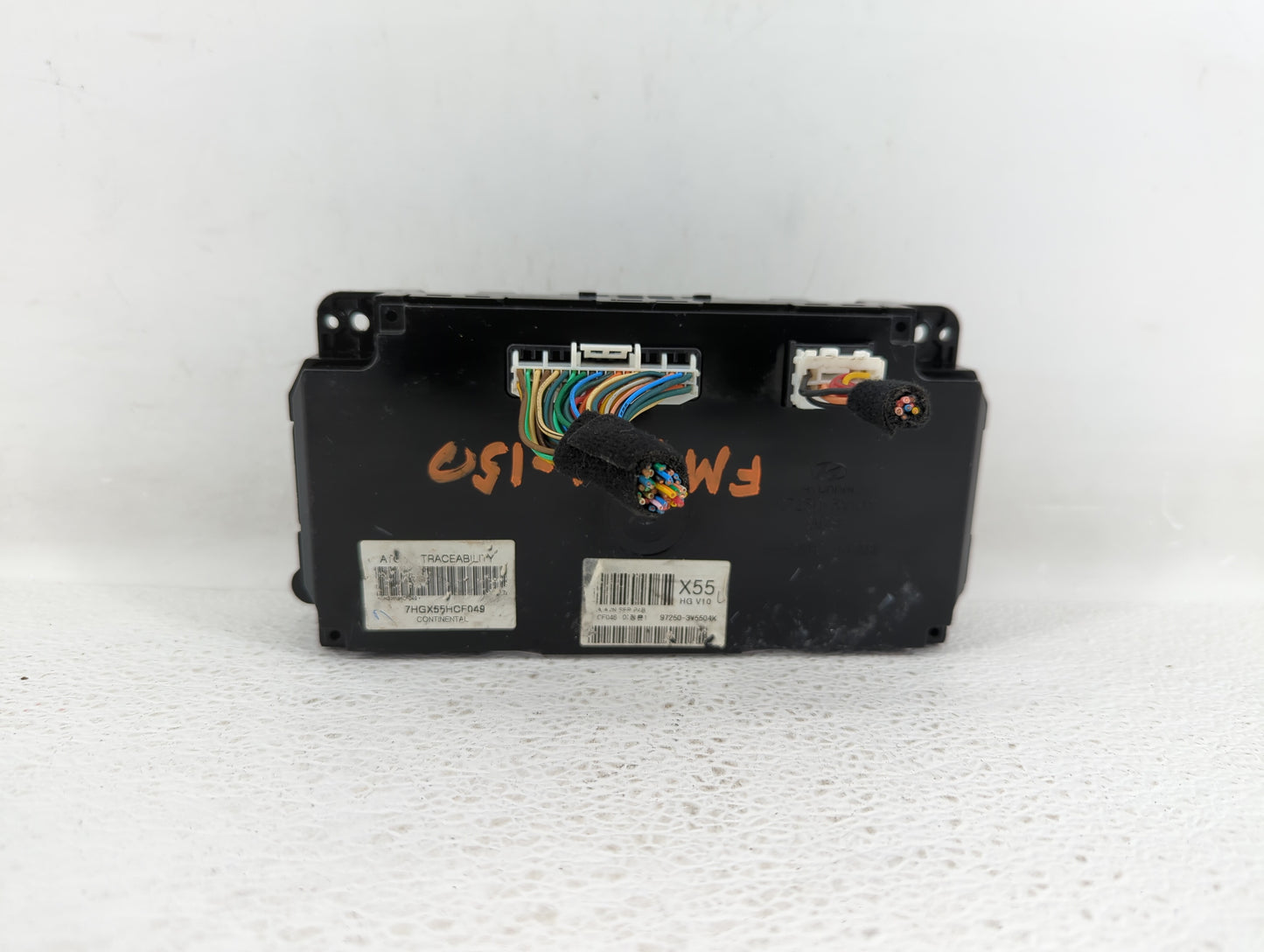 2012-2013 Hyundai Azera Climate Control Module Temperature AC/Heater Replacement P/N:97250-3V5504X 97250-3V551 Fits Fits 201