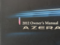 2012 Hyundai Azera Owners Manual Book Guide OEM Used Auto Parts - Oemusedautoparts1.com
