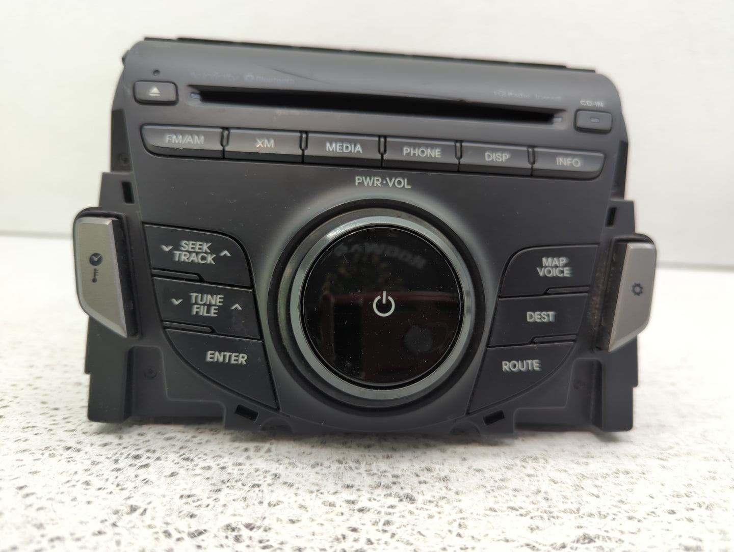 2012-2013 Hyundai Azera Radio AM FM Cd Player Receiver Replacement P/N:96560-3V4004X Fits Fits 2012 2013 OEM Used Auto Parts