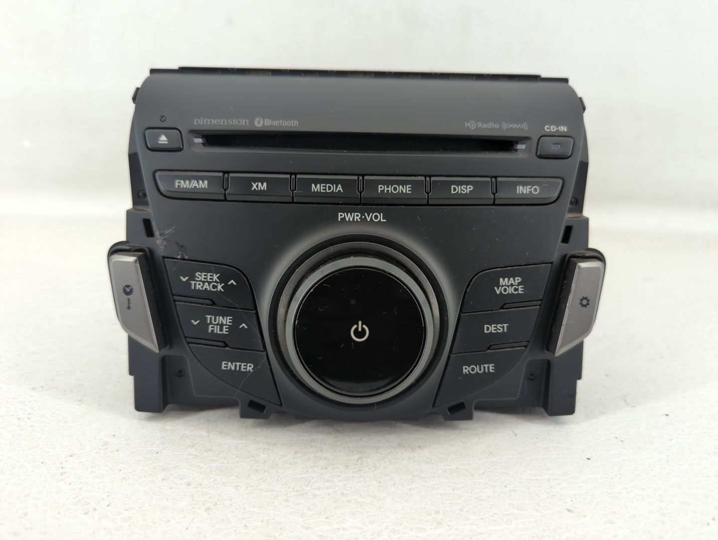 2012-2013 Hyundai Azera Radio AM FM Cd Player Receiver Replacement P/N:96560-3V4504X Fits Fits 2012 2013 OEM Used Auto Parts