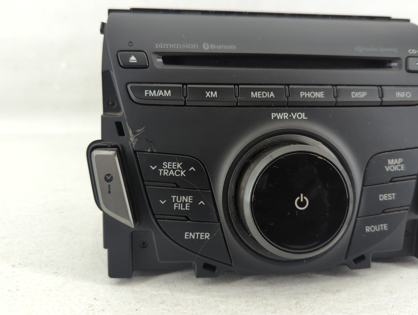 2012-2013 Hyundai Azera Radio AM FM Cd Player Receiver Replacement P/N:96560-3V4504X Fits Fits 2012 2013 OEM Used Auto Parts