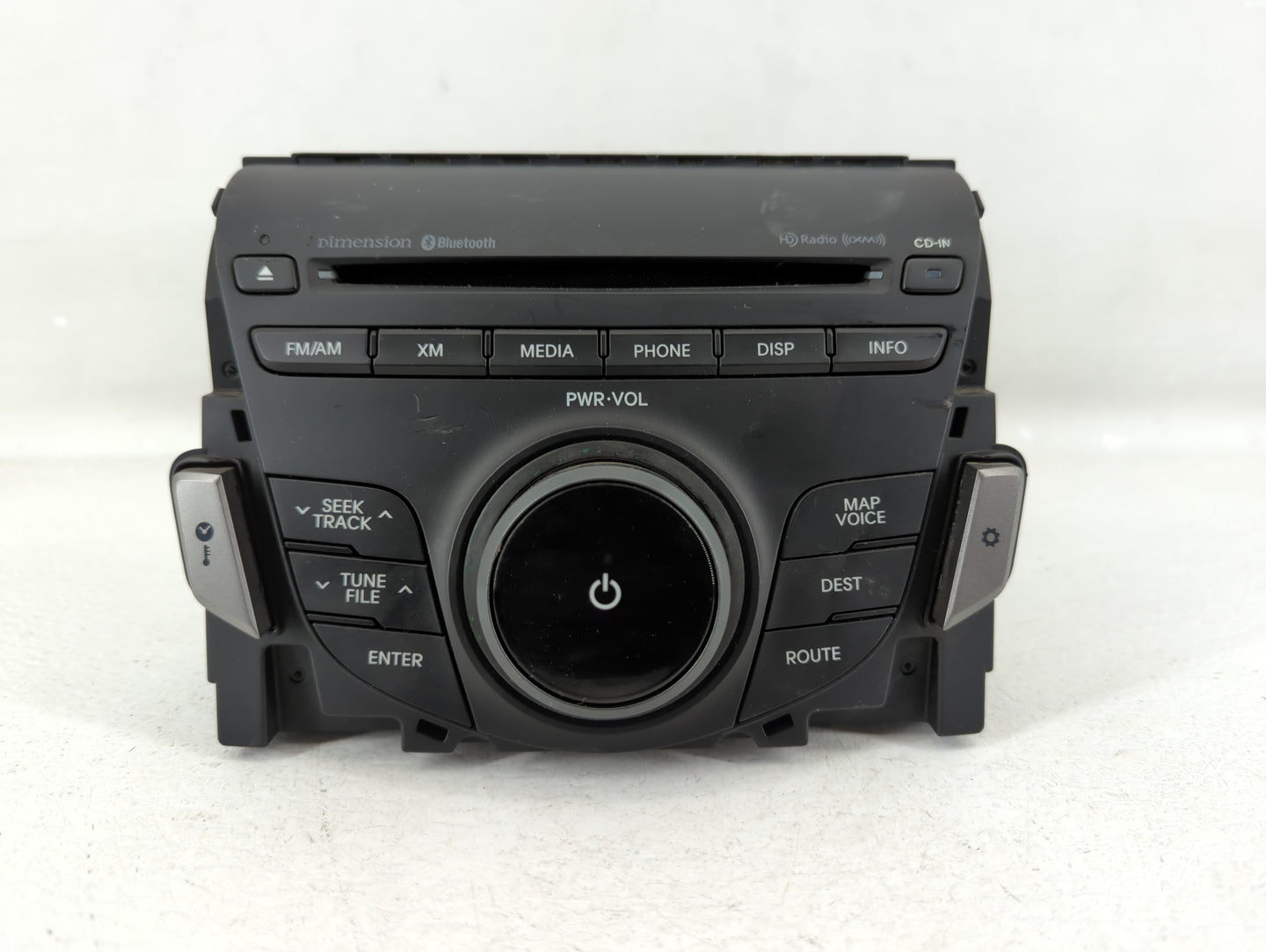 2012-2013 Hyundai Azera Radio AM FM Cd Player Receiver Replacement P/N:96560-3V4504X Fits Fits 2012 2013 OEM Used Auto Parts