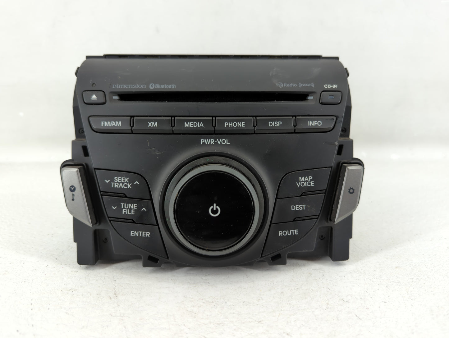 2012-2013 Hyundai Azera Radio AM FM Cd Player Receiver Replacement P/N:96560-3V4504X Fits Fits 2012 2013 OEM Used Auto Parts
