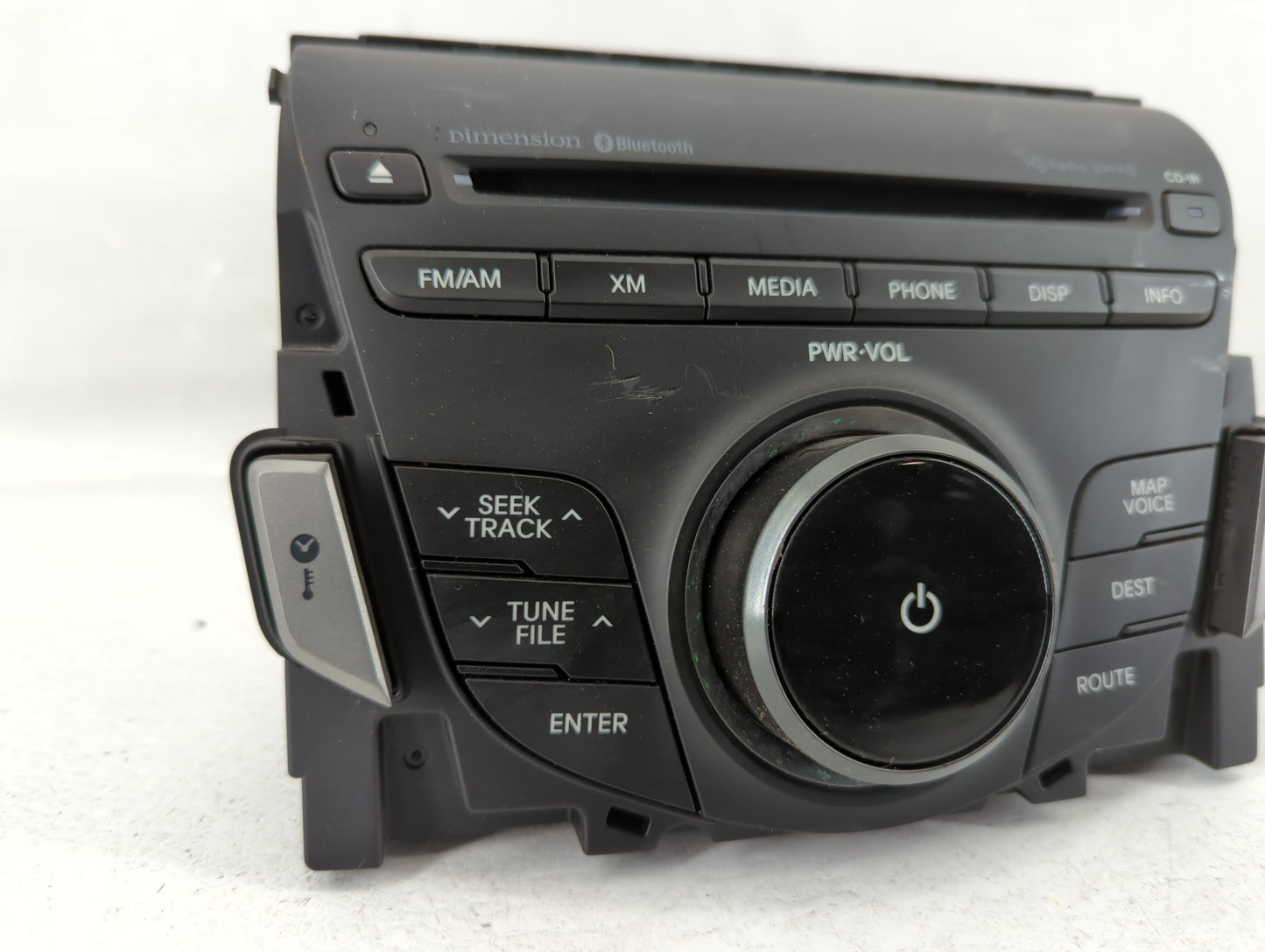 2012-2013 Hyundai Azera Radio AM FM Cd Player Receiver Replacement P/N:96560-3V4504X Fits Fits 2012 2013 OEM Used Auto Parts