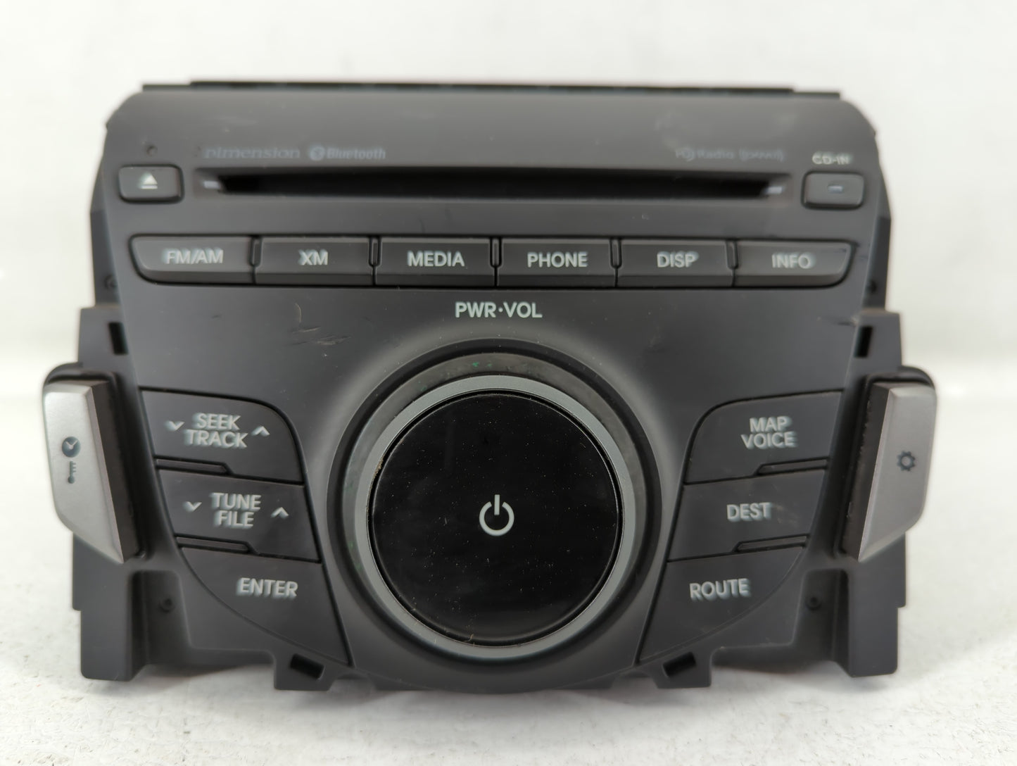 2012-2013 Hyundai Azera Radio AM FM Cd Player Receiver Replacement P/N:96560-3V4504X Fits Fits 2012 2013 OEM Used Auto Parts
