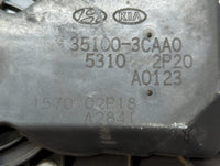 2012-2017 Hyundai Azera Throttle Body P/N:35100-3CAA0 Fits Fits 2012 2013 2014 2015 2016 2017 2018 OEM Used Auto Parts - Oem