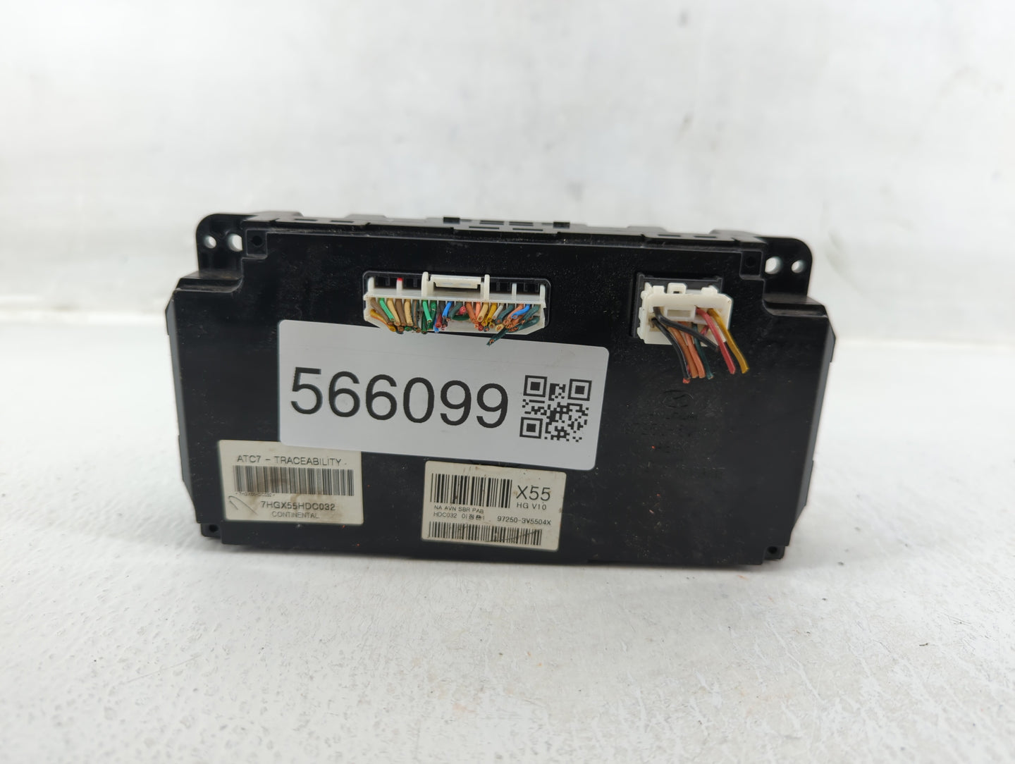 2012-2013 Hyundai Azera Climate Control Module Temperature AC/Heater Replacement P/N:97250-3V5504X Fits Fits 2012 2013 OEM U