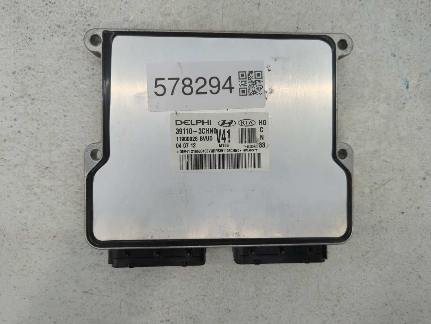 2012-2014 Hyundai Azera PCM Engine Control Computer ECU ECM PCU OEM P/N:39110-3CHN0 Fits Fits 2012 2013 2014 OEM Used Auto P